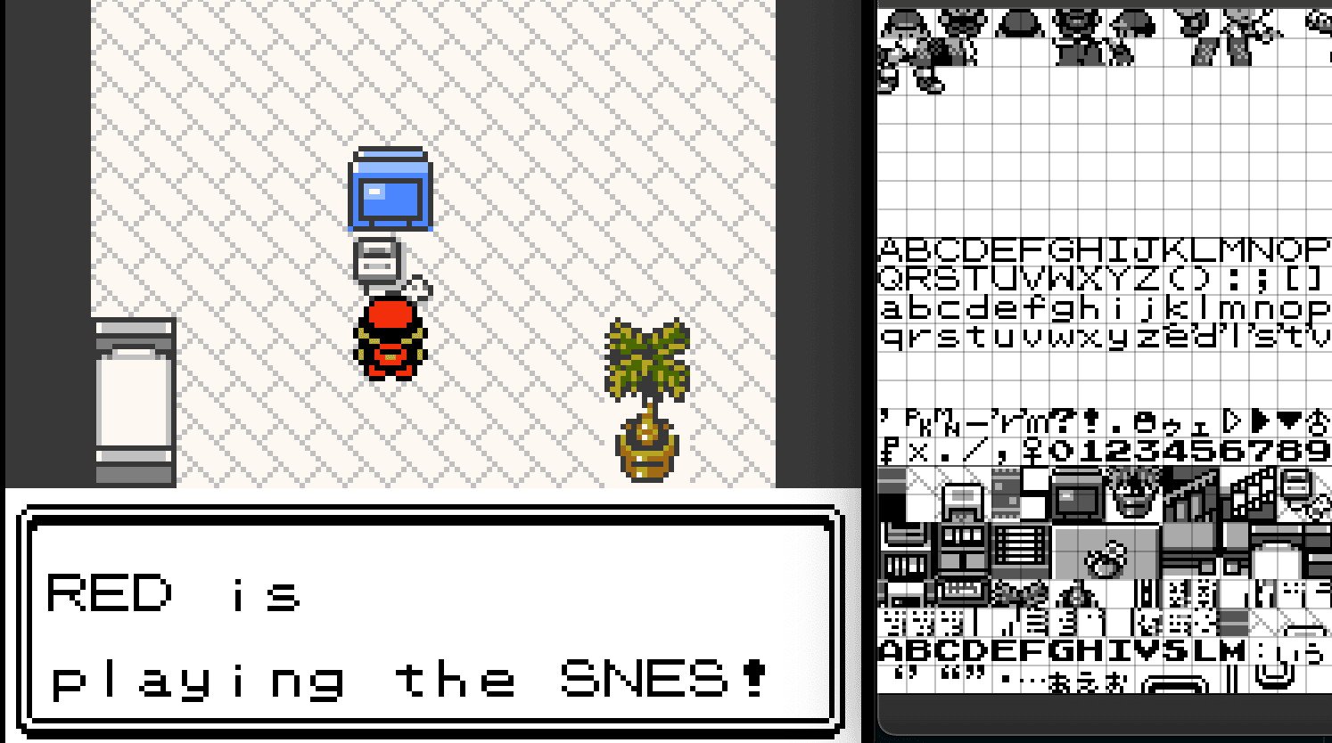 Red Is Playing the SNES